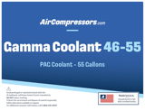 Thumbnail of Gamma Coolant 46 55 gallons product label